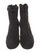 Gianvito Rossi Suede Combat Boots
