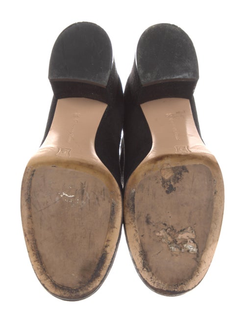 Gianvito Rossi Suede Combat Boots