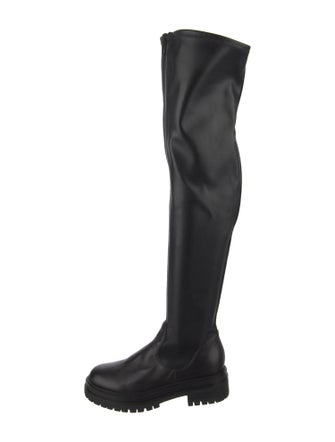 Gianvito Rossi Leather Sock Boots