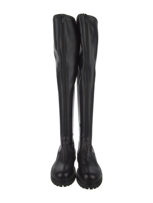 Gianvito Rossi Leather Sock Boots