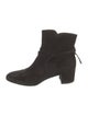 Gianvito Rossi Suede Ankle Boots
