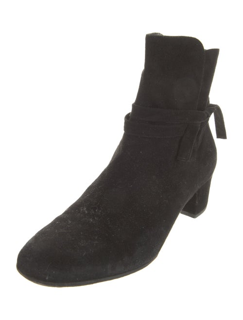 Gianvito Rossi Suede Ankle Boots
