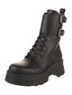 Gianvito Rossi Leather Combat Boots