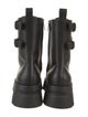 Gianvito Rossi Leather Combat Boots