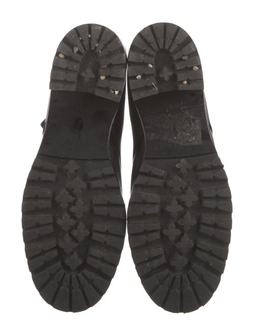 Gianvito Rossi Leather Combat Boots