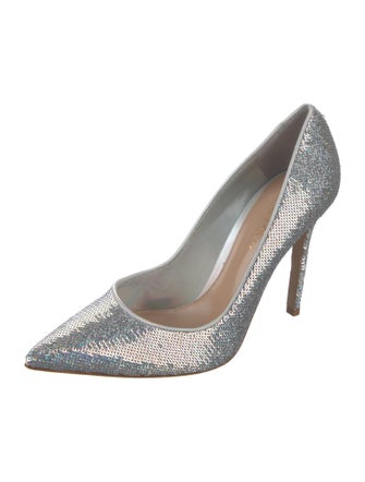 Gianvito Rossi Sequins Printed Pumps