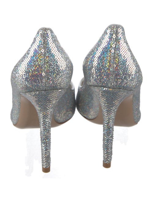 Gianvito Rossi Sequins Printed Pumps