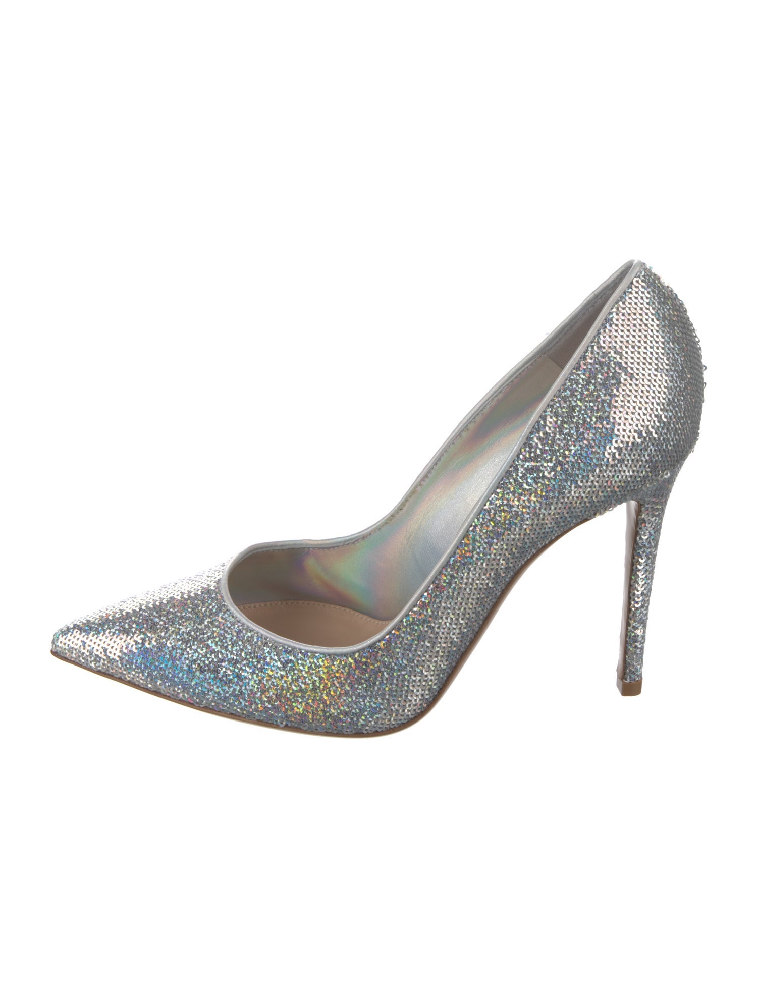 Gianvito Rossi Sequins Printed Pumps