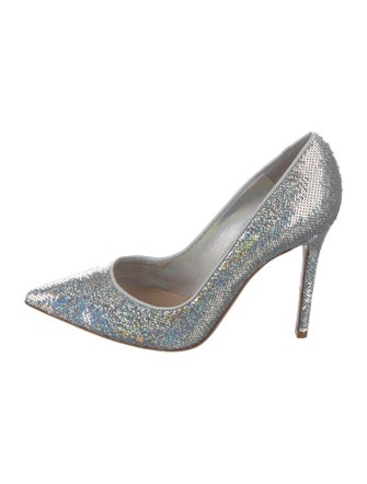 Gianvito Rossi Sequins Printed Pumps