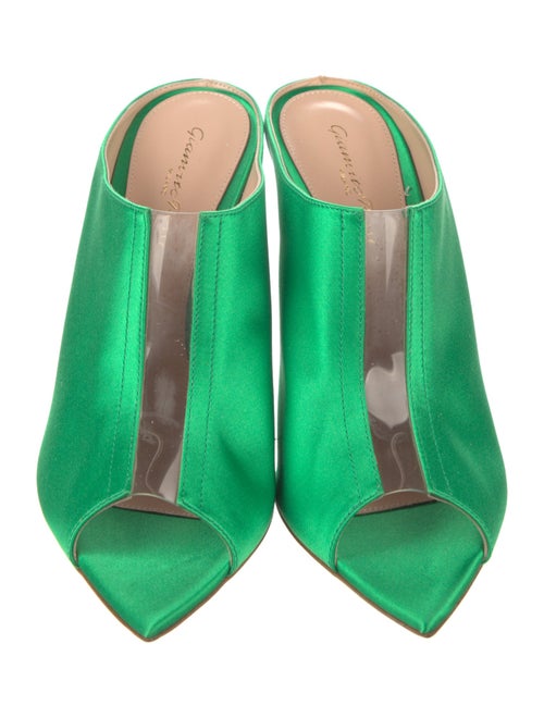 Gianvito Rossi Satin Mules
