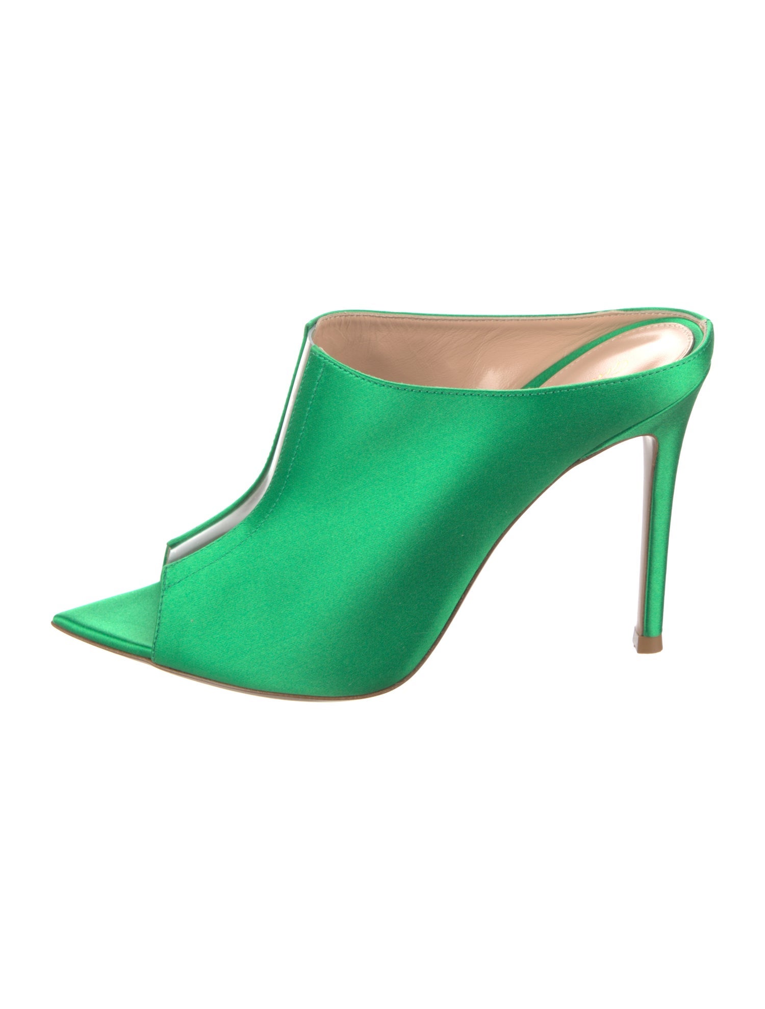 Gianvito Rossi Satin Mules
