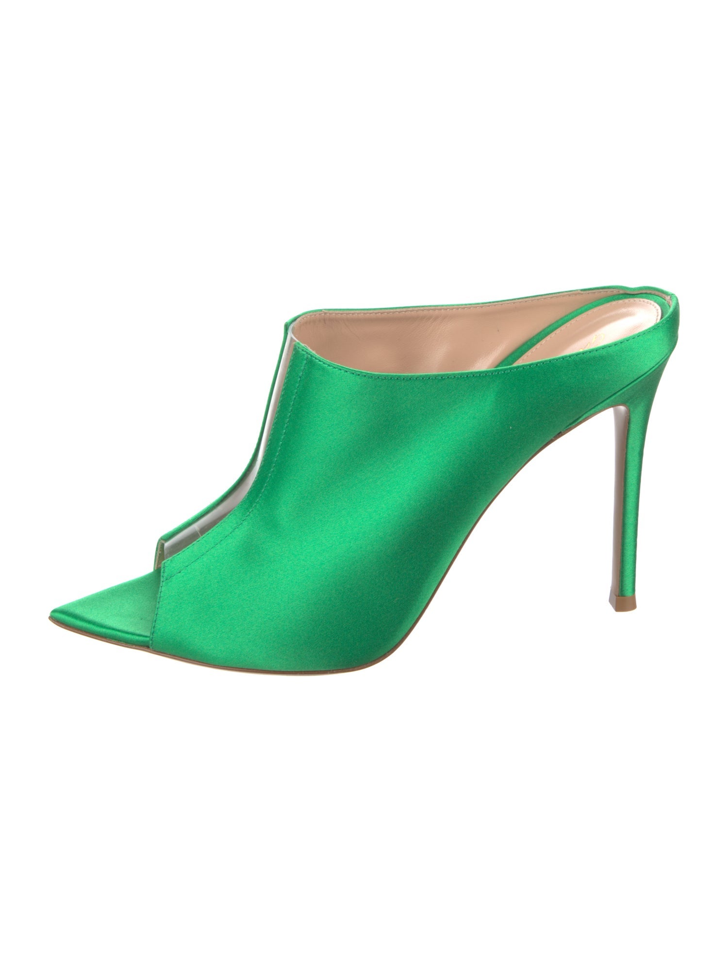 Gianvito Rossi Satin Mules