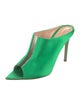 Gianvito Rossi Satin Mules
