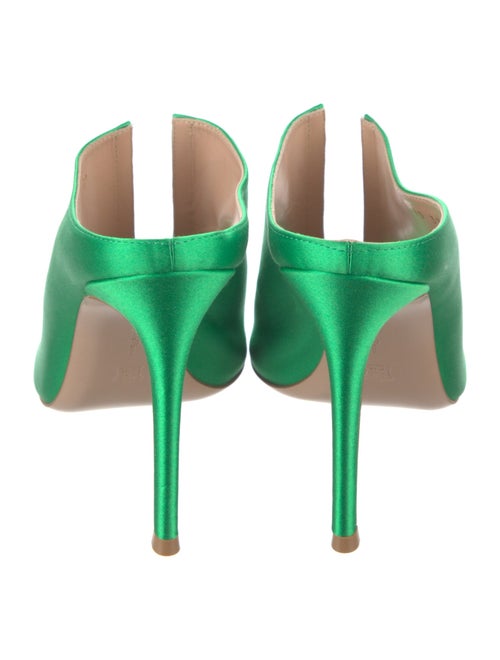 Gianvito Rossi Satin Mules
