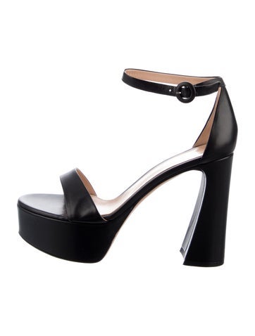 Gianvito Rossi Sandals Leather Us9.5, It39.5 | 9.5