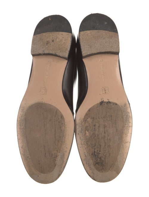 Gianvito Rossi Leather Printed Lace-Up Boots