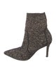 Gianvito Rossi Printed Sock Boots