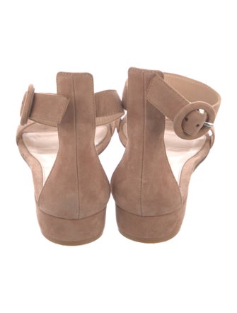 Gianvito Rossi Suede Sandals