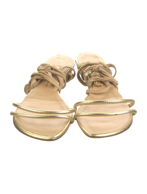 Giuseppe Zanotti Leather Gladiator Sandals