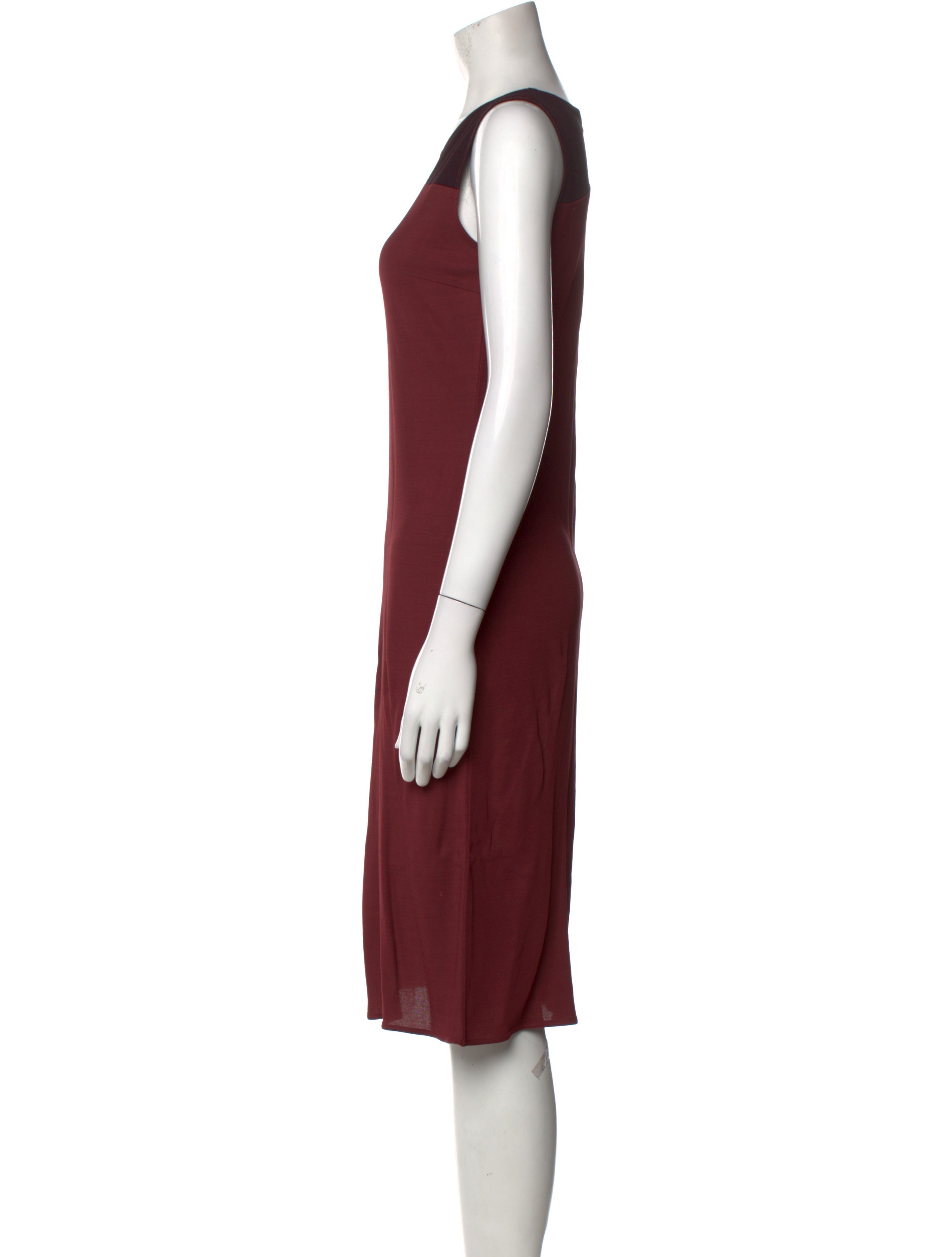 Giuseppe Zanotti Scoop Neck Knee-Length Dress