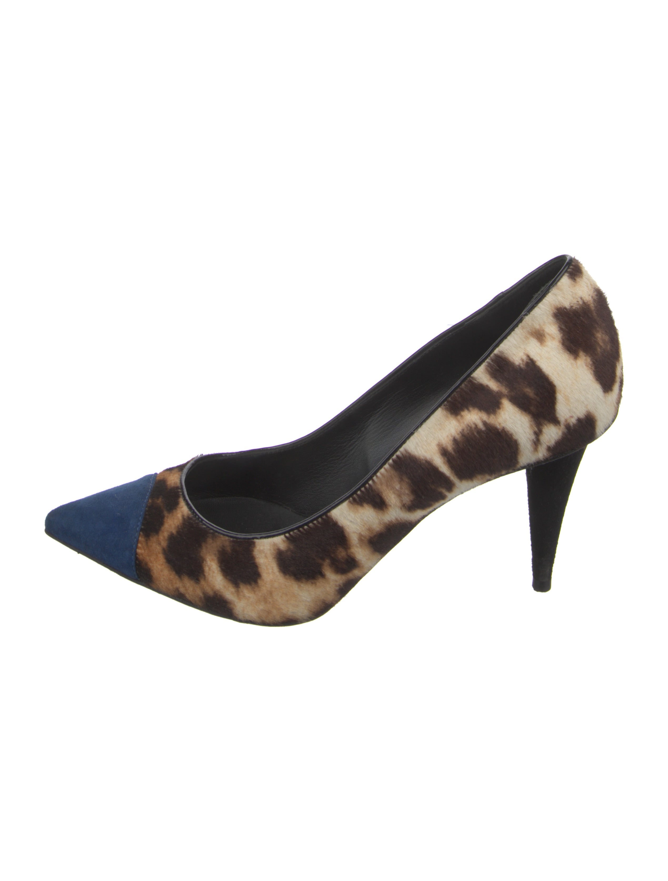 Giuseppe Zanotti Ponyhair Animal Print Pumps