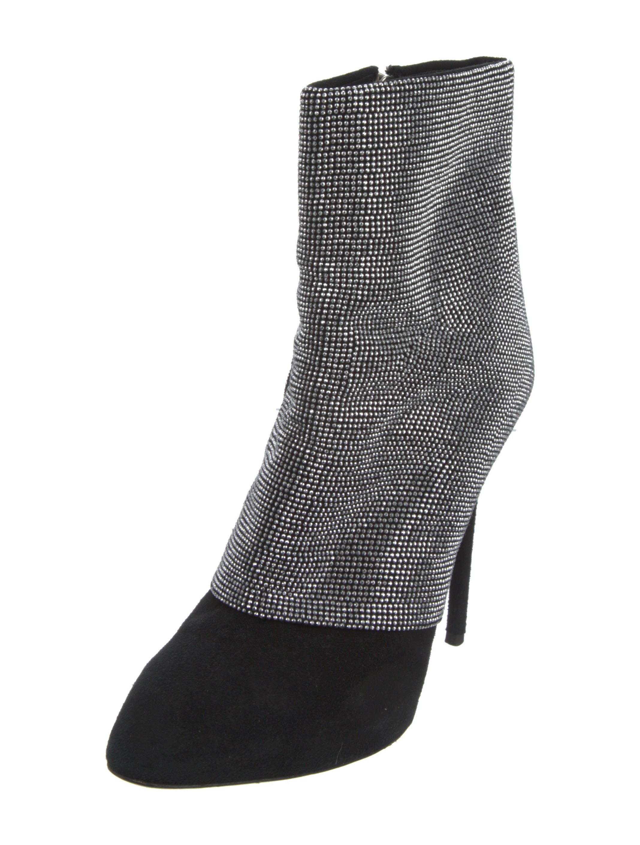 Giuseppe Zanotti Suede Striped Boots