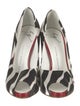 Giuseppe Zanotti Nylon Colorblock Pattern Pumps