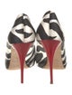 Giuseppe Zanotti Nylon Colorblock Pattern Pumps