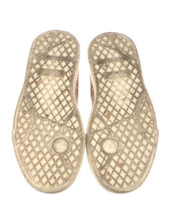 Giuseppe Zanotti Leather Studded Accents Sneakers