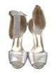 Giuseppe Zanotti Suede Crystal Embellishments Sandals