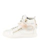 Giuseppe Zanotti Leather Wedge Sneakers