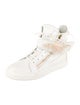 Giuseppe Zanotti Leather Wedge Sneakers