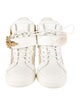 Giuseppe Zanotti Leather Wedge Sneakers