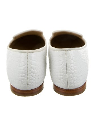 Giuseppe Zanotti Embossed Leather Animal Print Loafers