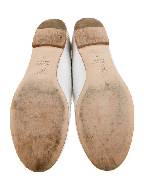 Giuseppe Zanotti Embossed Leather Animal Print Loafers