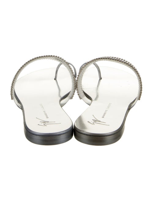 Giuseppe Zanotti PVC Crystal Embellishments Slides