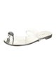 Giuseppe Zanotti Patent Leather Crystal Embellishments Slides