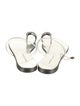 Giuseppe Zanotti Patent Leather Crystal Embellishments Slides