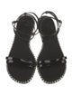 Giuseppe Zanotti Patent Leather Crystal Embellishments Gladiator Sandals