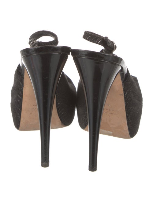 Giuseppe Zanotti Canvas Slingback Pumps