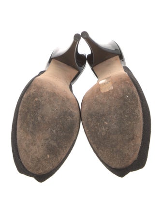 Giuseppe Zanotti Canvas Slingback Pumps