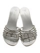 Giuseppe Zanotti Spike Accents Leather Slides