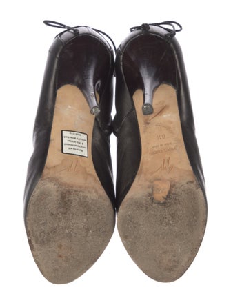 Giuseppe Zanotti Leather Lace-Up Boots