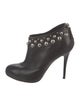 Giuseppe Zanotti Leather Studded Accents Lace-Up Boots