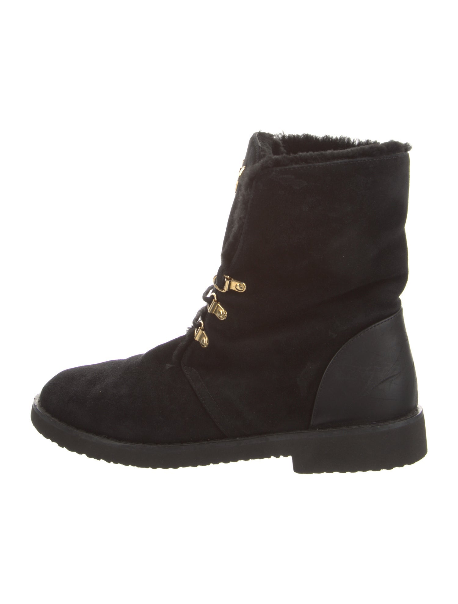 Giuseppe Zanotti Suede Combat Boots