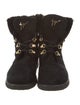 Giuseppe Zanotti Suede Combat Boots