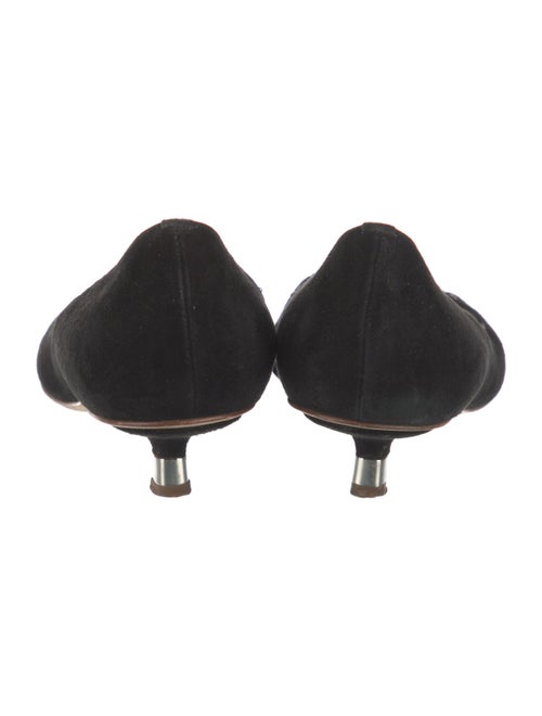 Giuseppe Zanotti Suede Crystal Embellishments Pumps