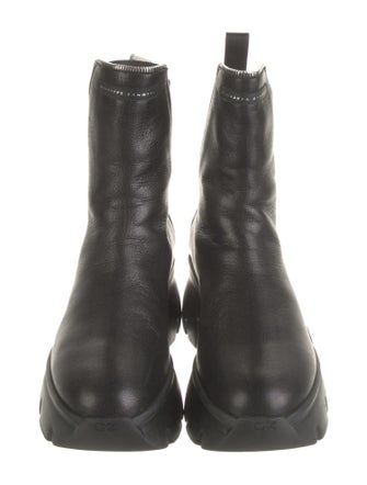 Giuseppe Zanotti Leather Combat Boots