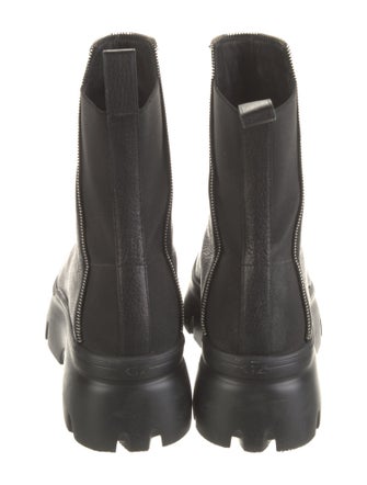 Giuseppe Zanotti Leather Combat Boots