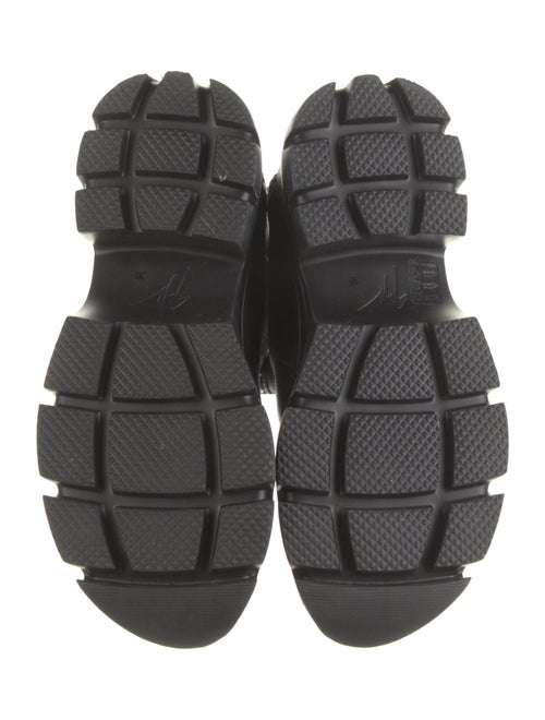 Giuseppe Zanotti Leather Combat Boots